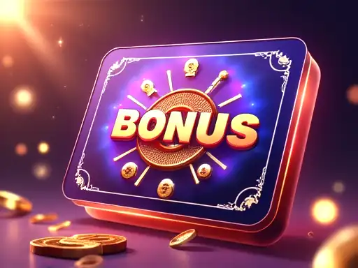 Bonus card and free spins style visual for Darwin Casino