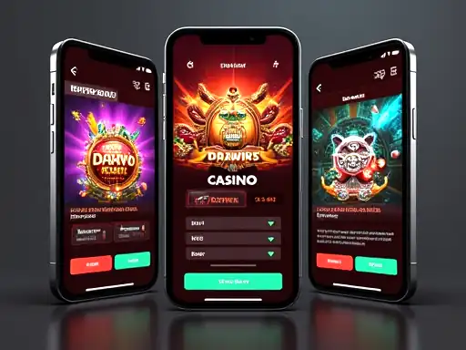Mobile-friendly online casino interface ambience for Darwin Casino