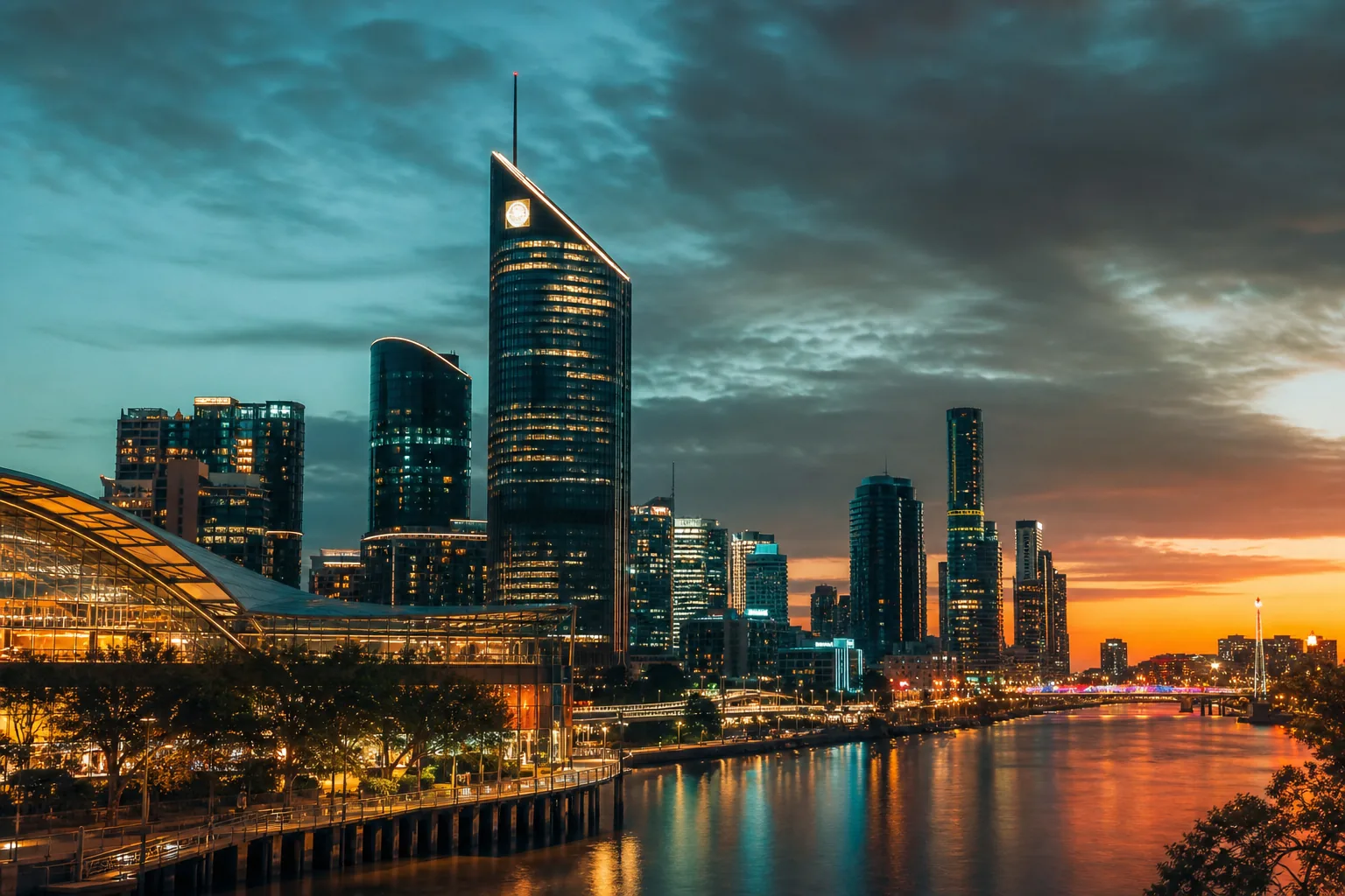 Editorial city guide graphic for Darwin Casino readers in Brisbane, QLD