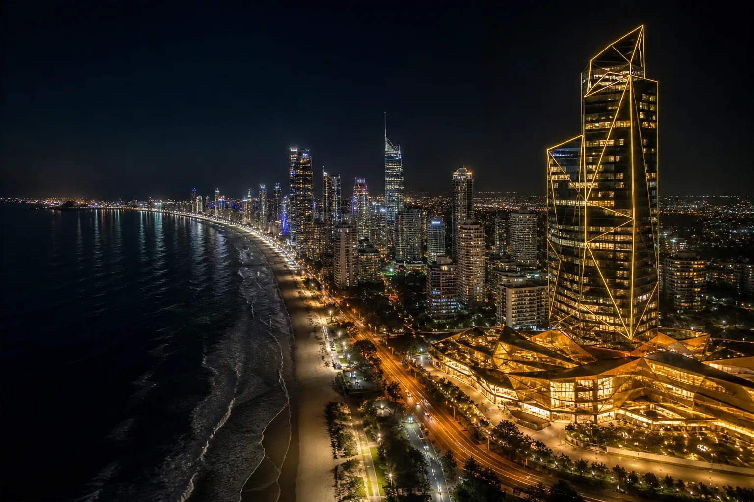 Editorial city guide graphic for Darwin Casino readers in Gold Coast, QLD